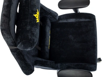 Кресло игровое Zombie 51 черный Light-20 крестов. пластик - купить недорого с доставкой в интернет-магазине