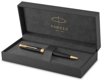 Ручка шариков. Parker Sonnet Core K528 (1931519) Matte Black GT M черн. черн. подар.кор. - купить недорого с доставкой в интернет-магазине