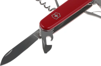 Нож перочинный Victorinox Mountaineer (1.3743) 91мм 18функц. красный карт.коробка - купить недорого с доставкой в интернет-магазине