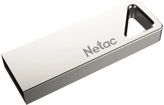 Флеш Диск Netac 4GB U326 NT03U326N-004G-20PN USB2.0 серебристый - купить недорого с доставкой в интернет-магазине