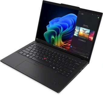 Ноутбук Lenovo ThinkPad T14 G6 Core Ultra 7 255U 16Gb SSD512Gb Intel Graphics 14" IPS WUXGA (1920x1200) Windows 11 Pro 64 black WiFi BT Cam (21QDS2D900) - купить недорого с доставкой в интернет-магазине