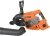 Воздуходувка-пылесос Carver СBV 01BL40-240 400Вт пит.:от аккум. оранжевый/черный - купить недорого с доставкой в интернет-магазине