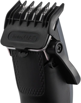 Машинка для стрижки Polaris PHC 0954 синий/черный 9Вт (насадок в компл:4шт) - купить недорого с доставкой в интернет-магазине