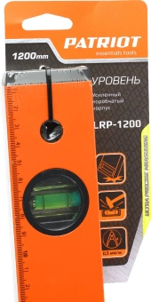 Уровень Patriot LRP-1200 пузырьковый 3глаз. магнит. оранжевый (350005554) - купить недорого с доставкой в интернет-магазине