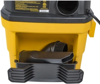 Строительный пылесос DeWalt DXV23G 1100Вт (уборка: сухая/влажная/выдув/сбор воды) желтый - купить недорого с доставкой в интернет-магазине