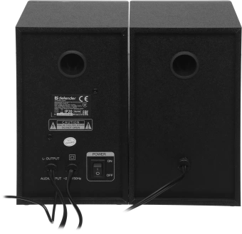 Колонки Defender Solar 20 2.0 черный 20Вт BT беспроводные BT - купить недорого с доставкой в интернет-магазине