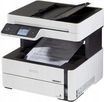 МФУ струйный Epson M3170 (C11CG92501/508/C11CG92404) A4 Duplex WiFi белый - купить недорого с доставкой в интернет-магазине