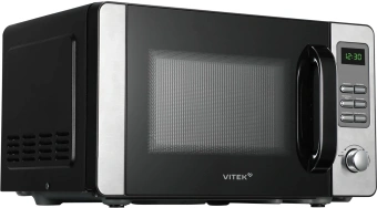 Микроволновая Печь Vitek VT-MW0520 20л. 700Вт черный/серебристый - купить недорого с доставкой в интернет-магазине