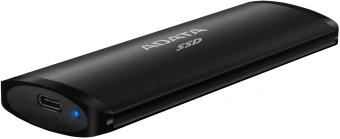 Накопитель SSD A-Data USB-C 1TB ASE760-1TU32G2-CBK SE760 1.8" черный - купить недорого с доставкой в интернет-магазине