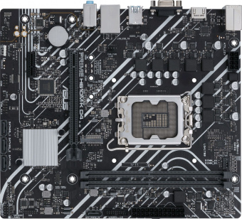 Материнская плата Asus PRIME H610M-K D4 Soc-1700 Intel H610 2xDDR4 mATX AC`97 8ch(7.1) GbLAN+VGA+HDMI - купить недорого с доставкой в интернет-магазине