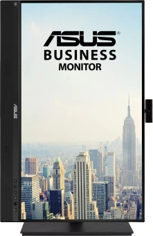 Монитор Asus 27" Business BE27ACSBK черный IPS LED 16:9 HDMI M/M Cam матовая HAS Piv 350cd 178гр/178гр 2560x1440 60Hz DP WQ USB 8.6кг - купить недорого с доставкой в интернет-магазине