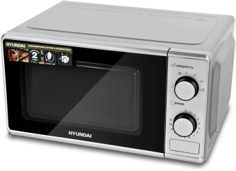 Микроволновая Печь Hyundai HYM-M2042 20л. 700Вт серебристый - купить недорого с доставкой в интернет-магазине