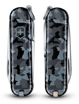 Нож перочинный Victorinox Classic (0.6223.942) 58мм морской камуфляж - купить недорого с доставкой в интернет-магазине
