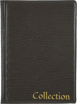 Папка с 10 прозр.вклад. Silwerhof Create ПВХ 0.25мм коричневый - купить недорого с доставкой в интернет-магазине