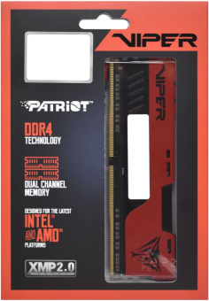 Память DDR4 2x32GB 3600MHz Patriot PVE2464G360C0K Viper Elite II RTL Gaming PC4-28800 CL20 DIMM 288-pin 1.35В kit с радиатором Ret - купить недорого с доставкой в интернет-магазине