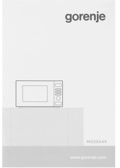 Микроволновая Печь Gorenje MO23A4X пан.англ. 23л. 800Вт нержавеющая сталь - купить недорого с доставкой в интернет-магазине