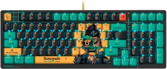 Клавиатура A4Tech AT98 Renegade черный/зеленый USB for gamer LED (AT98) кабель 1.8м - купить недорого с доставкой в интернет-магазине