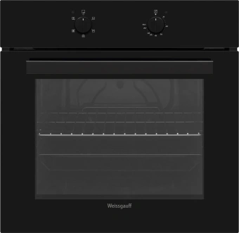 Духовой шкаф Электрический Weissgauff EOM 185 BV черный - купить недорого с доставкой в интернет-магазине