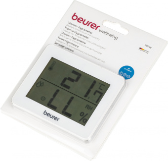 Термогигрометр Beurer HM16 белый - купить недорого с доставкой в интернет-магазине