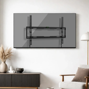 Кронштейн для телевизора Hyundai GL-S3 черный 32"-85" макс.45кг настенный фиксированный - купить недорого с доставкой в интернет-магазине