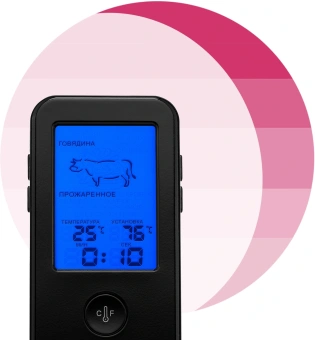 Термощуп Kitfort КТ-2067 черный - купить недорого с доставкой в интернет-магазине