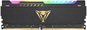 Память DDR4 16GB 3200MHz Patriot PVSR416G320C8 Viper Steel RGB RTL Gaming PC4-25600 CL18 DIMM 288-pin 1.35В dual rank с радиатором Ret - купить недорого с доставкой в интернет-магазине