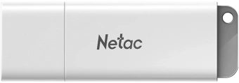 Флеш Диск Netac 64GB U185 NT03U185N-064G-32WH USB3.0 белый - купить недорого с доставкой в интернет-магазине