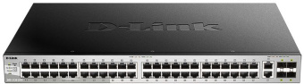 Коммутатор D-Link DGS-3130-54TS/B DGS-3130-54TS/B1A (L3) 48x1Гбит/с 2x10Гбит/с 4SFP+ управляемый - купить недорого с доставкой в интернет-магазине