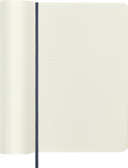 Блокнот Moleskine CLASSIC SOFT QP619B20 Large 130х210мм 192стр. пунктир мягкая обложка синий сапфир - купить недорого с доставкой в интернет-магазине