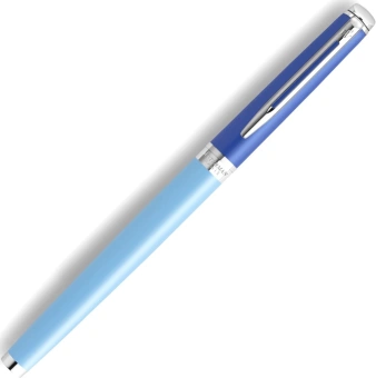 Ручка перьев. Waterman Hemisphere Colour Blocking (2179924) Blue CT F сталь нержавеющая F син. черн. подар.кор. - купить недорого с доставкой в интернет-магазине