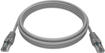 Патч-корд NTSS NTSS-PC-UTP-RJ45-5e-20.0-LSZH-GY UTP RJ-45 вил.-вилка RJ-45 кат.5E 20м серый LSZH 26AWG - купить недорого с доставкой в интернет-магазине