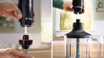 Блендер погружной Bosch MSM4B654 1000Вт черный - купить недорого с доставкой в интернет-магазине