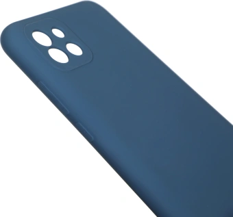 Чехол (клип-кейс) BoraSCO для Samsung Galaxy A03 Microfiber Case синий (70093) - купить недорого с доставкой в интернет-магазине