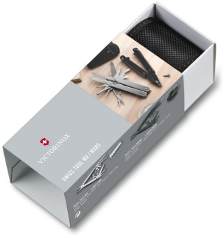 Мультитул Victorinox SwissTool Spirit MXBS (3.0226.M3N) 105мм 24функц. чехол нейлоновый черный карт.коробка - купить недорого с доставкой в интернет-магазине