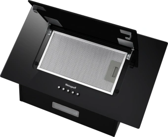 Вытяжка каминная Weissgauff Zaurak 60 PB черный управление: кнопочное (1 мотор) - купить недорого с доставкой в интернет-магазине