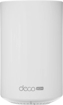 Бесшовный Mesh роутер TP-Link Deco X10-4G (DECO X10-4G(1-PACK)) AX1500 10/100/1000BASE-TX/4G cat.6 белый - купить недорого с доставкой в интернет-магазине