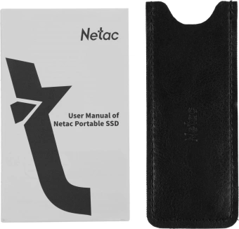 Накопитель SSD Netac USB-C 250GB NT01ZSLIM-250G-32BK Z Slim 1.8" черный - купить недорого с доставкой в интернет-магазине
