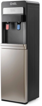 Кулер AEL LD-AEL-805a напольный электронный черный/золотистый - купить недорого с доставкой в интернет-магазине
