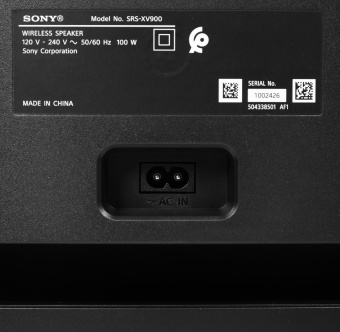 Минисистема Sony SRS-XV900 черный 100Вт USB BT - купить недорого с доставкой в интернет-магазине