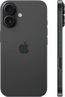 Смартфон Apple A3287 iPhone 16 128Gb 8Gb черный моноблок 3G 4G 1Sim 6.1" 1179x2556 iOS 18 48Mpix 802.11 a/b/g/n/ac/ax/be NFC GPS Protect - купить недорого с доставкой в интернет-магазине
