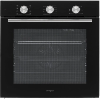 Духовой шкаф Электрический Krona Birne 60 BL черный - цена, купить или заказать с доставкой в интернет-магазине Духовой шкаф Электрический Krona Birne 60 BL черный - купить недорого с доставкой в интернет-магазине