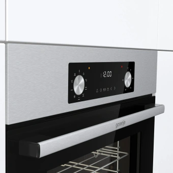 Духовой шкаф Электрический Gorenje BO6737E02NX черный - купить недорого с доставкой в интернет-магазине