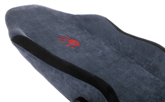 Кресло игровое A4Tech Bloody GC-470 синий с подголов. крестов. металл - купить недорого с доставкой в интернет-магазине