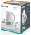 Чайник электрический Gorenje K17WE 1.7л. 2200Вт белый/серебристый корпус: металл/пластик - купить недорого с доставкой в интернет-магазине