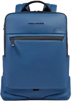 Рюкзак Piquadro Corner 2.0 CA6464C2OW/AV серо-голубой полиуретан - купить недорого с доставкой в интернет-магазине