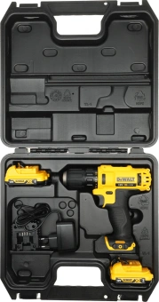 Дрель-шуруповерт DeWalt DCD710D2-QW 180Вт аккум. патрон:быстрозажимной (кейс в комплекте) - купить недорого с доставкой в интернет-магазине