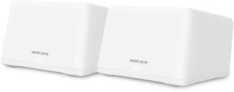 Бесшовный Mesh роутер Mercusys Halo H47BE (HALO H47BE(2-PACK)) BE9300 10/100/1000BASE-TX белый (упак.:2шт) - купить недорого с доставкой в интернет-магазине