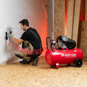 Пистолет степлер Matrix 57420 85л/мин черный/серебристый - купить недорого с доставкой в интернет-магазине