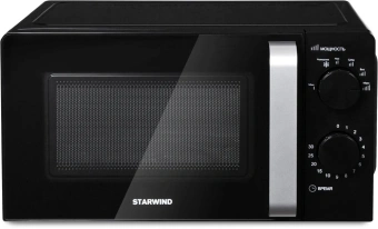 Микроволновая Печь Starwind SMW2520 20л. 700Вт черный/серебристый - купить недорого с доставкой в интернет-магазине