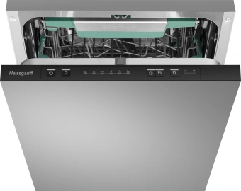 Посудомоечная машина встраив. Weissgauff BDW 4536 D Inverter AutoOpen Infolight 2100Вт узкая серебристый - купить недорого с доставкой в интернет-магазине